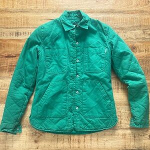 Vintage Burton snap up quilted shirt jacket shacket women’s xs
